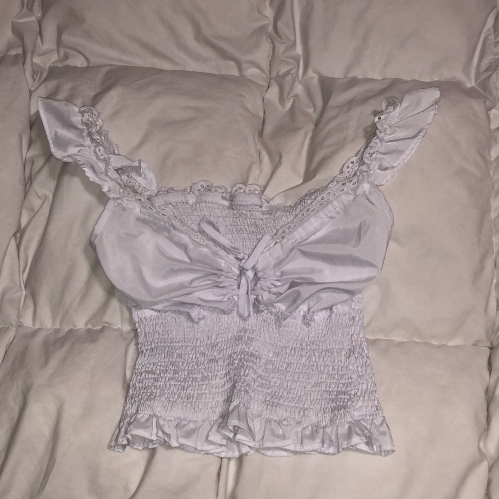 White spring blouse